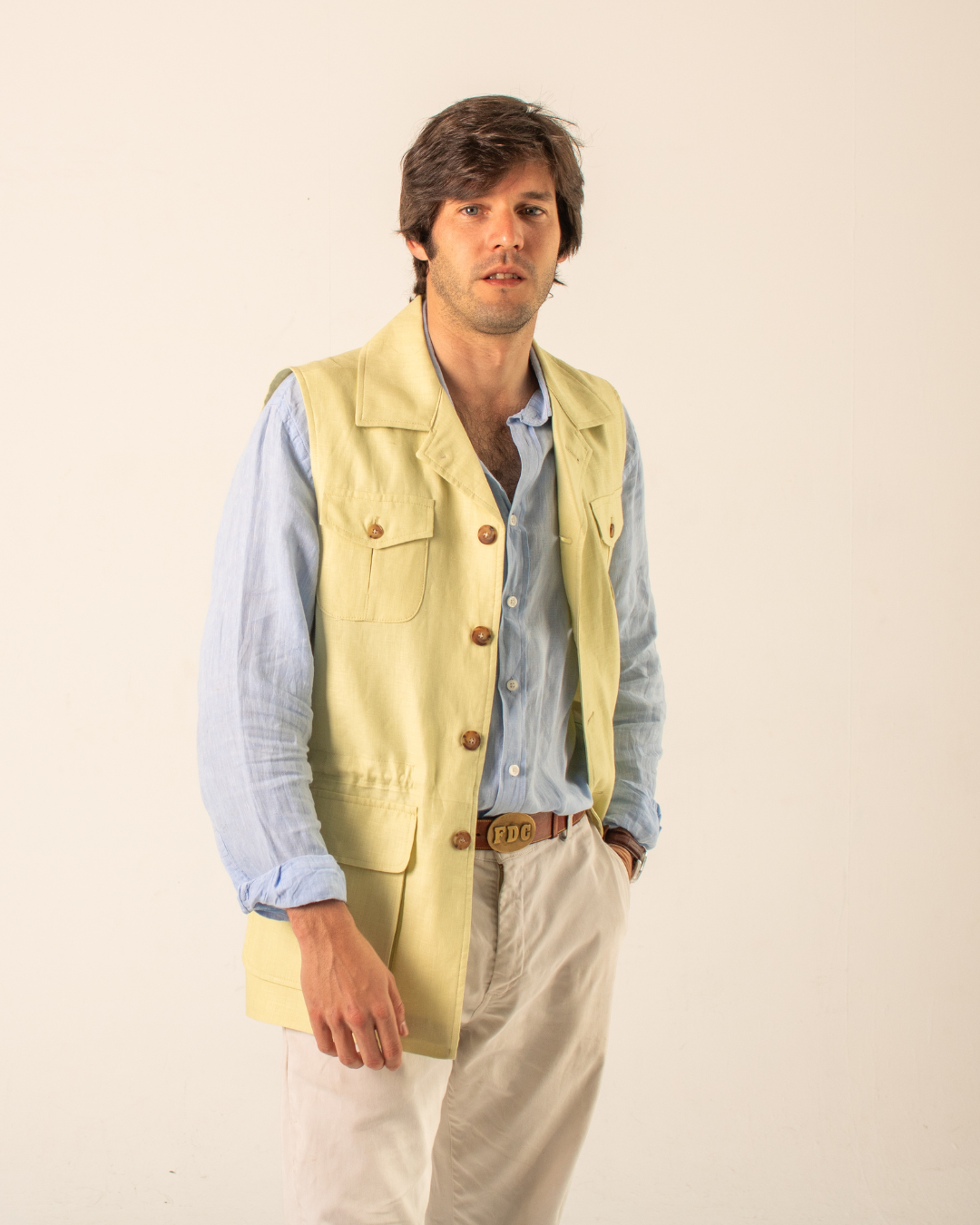 Chaleco sahariano Lima