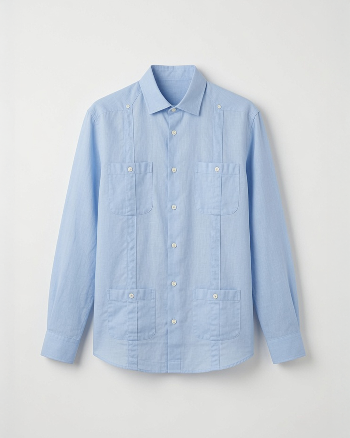 Guayabera Celeste