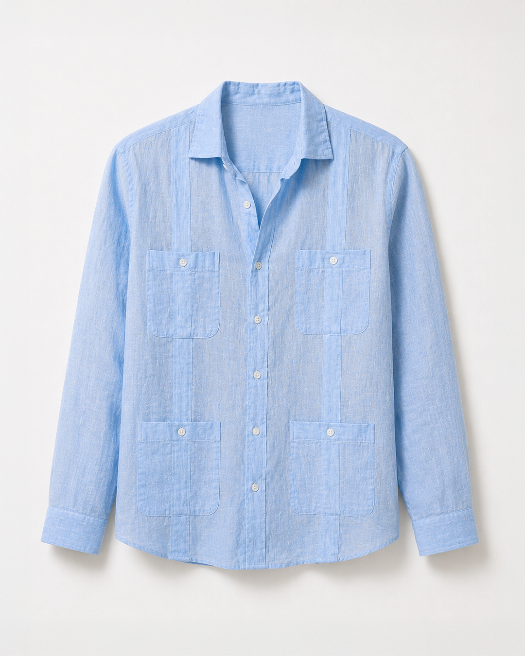 Guayabera Celeste