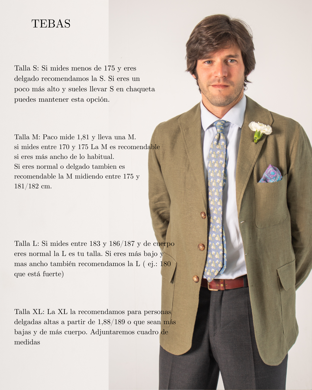 Guía de tallas