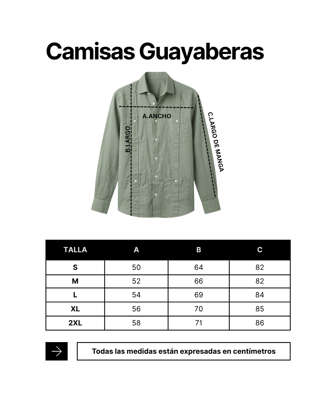 Guía de tallas