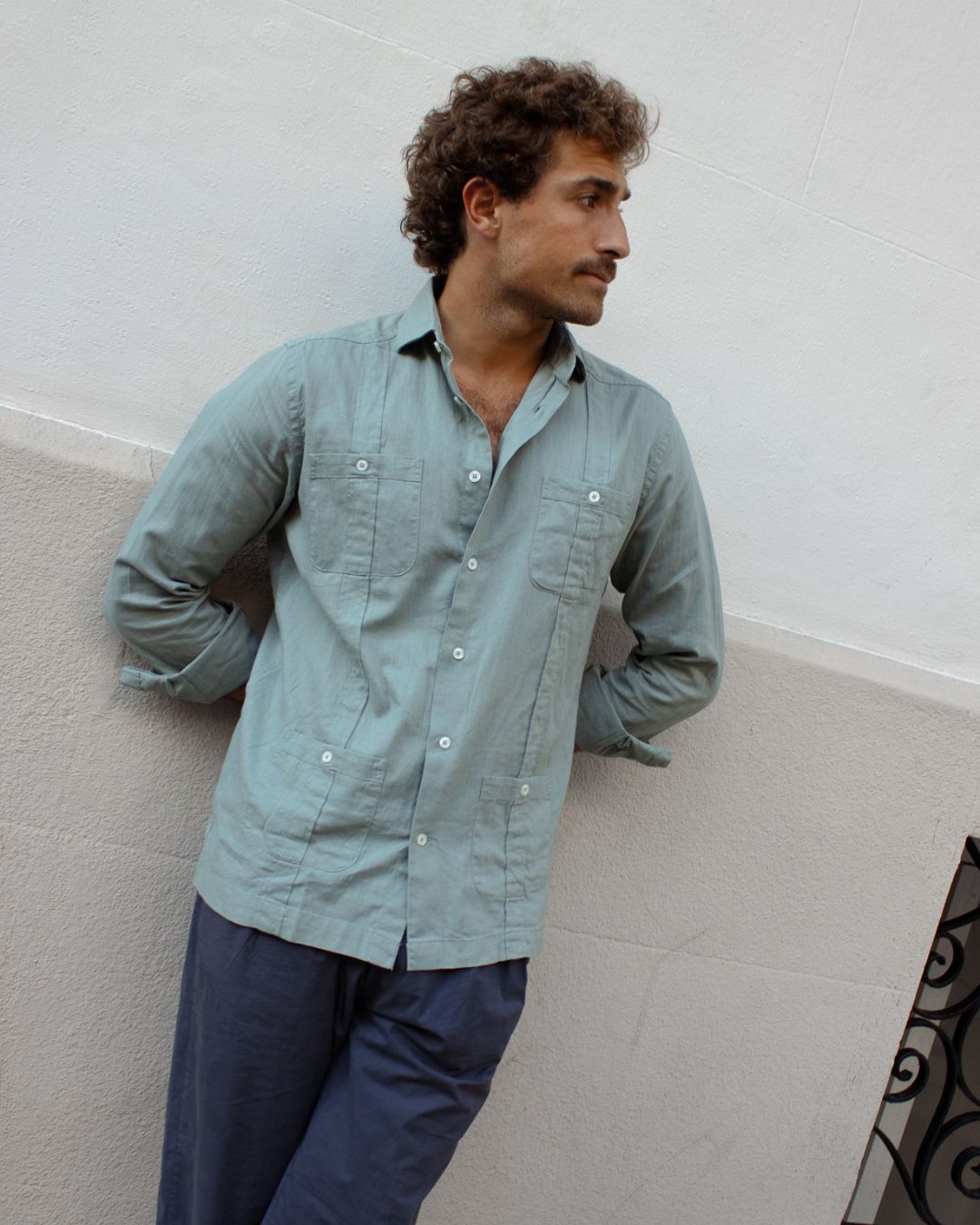 Guayabera Verde