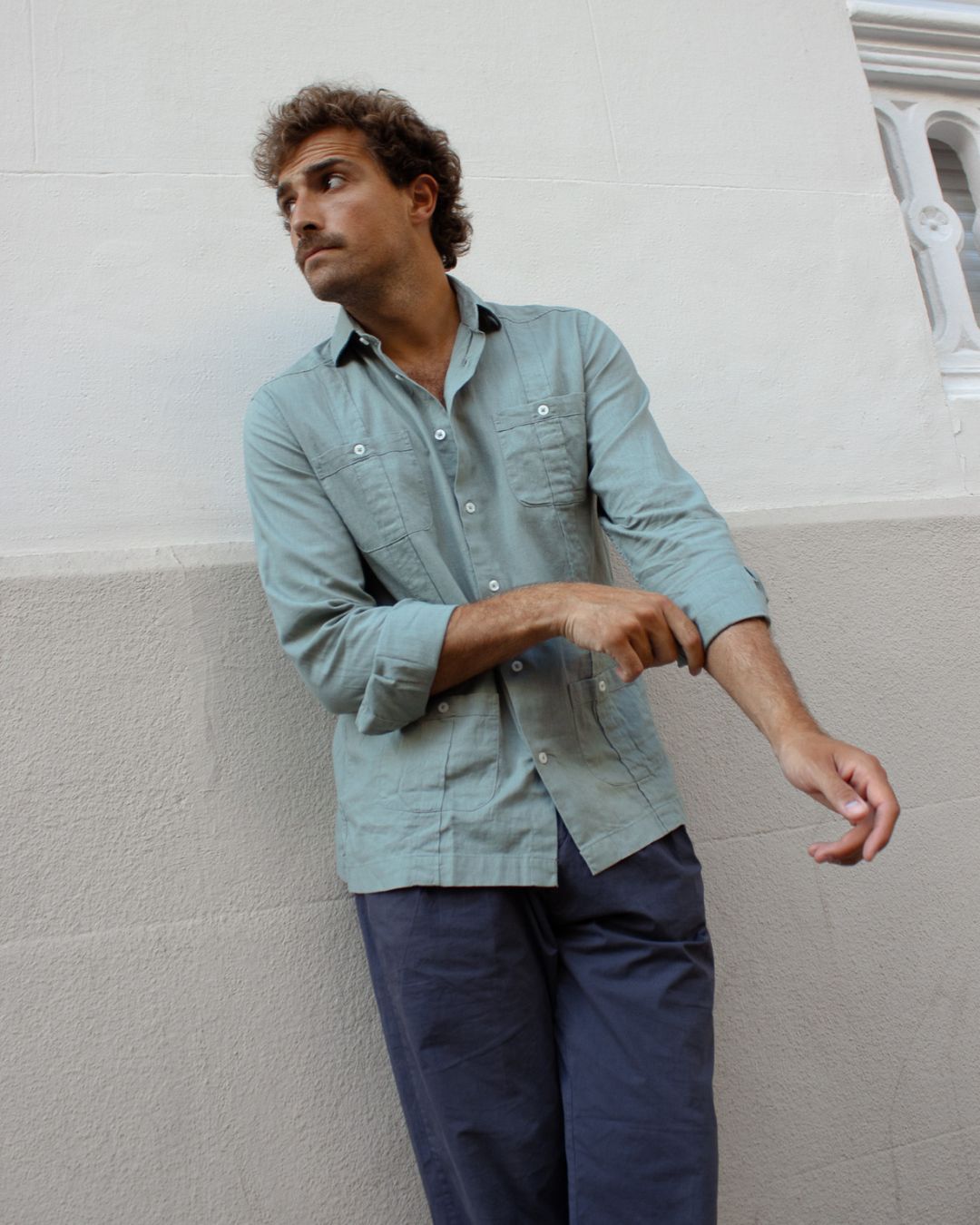 Guayabera Verde