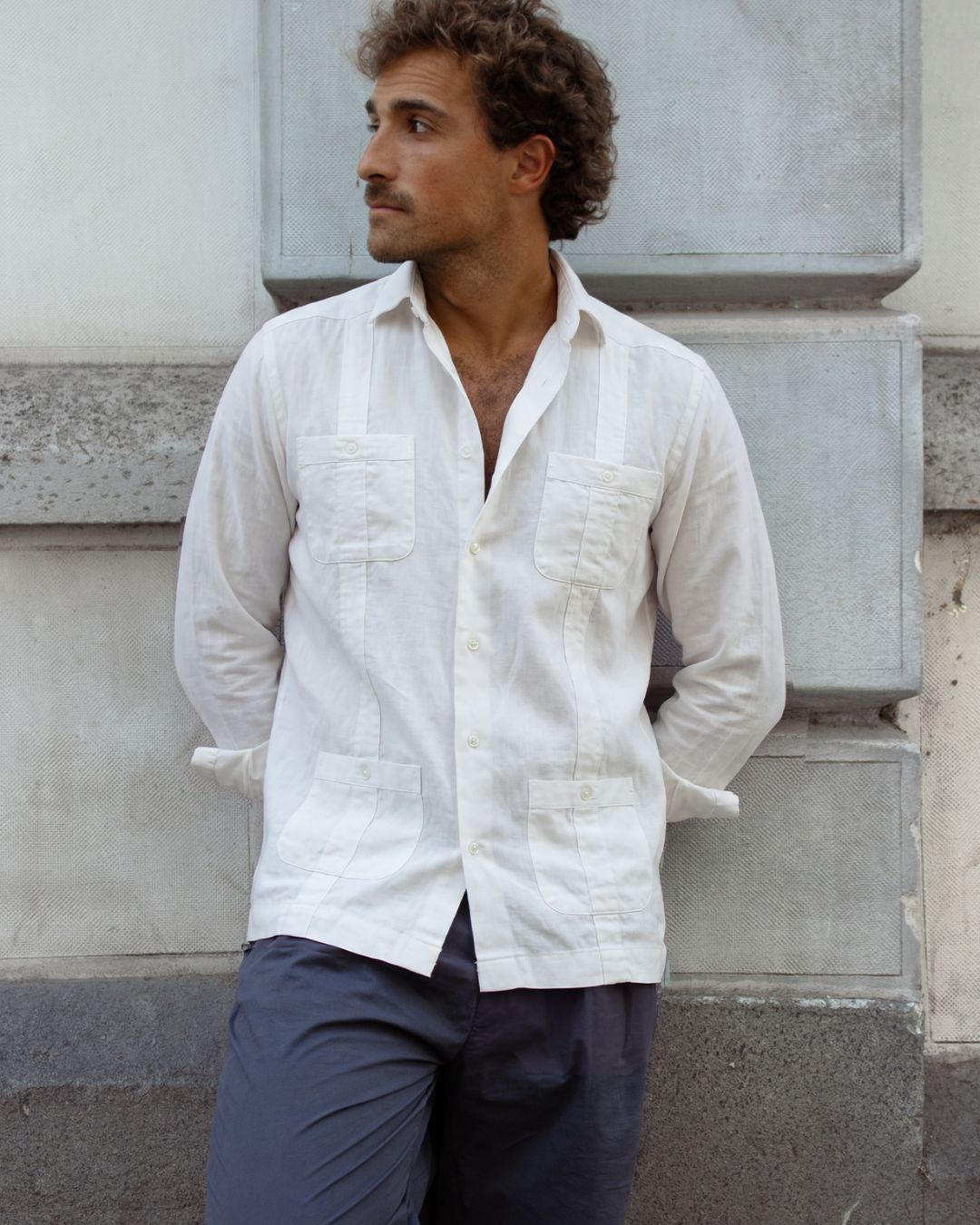Guayabera Blanca