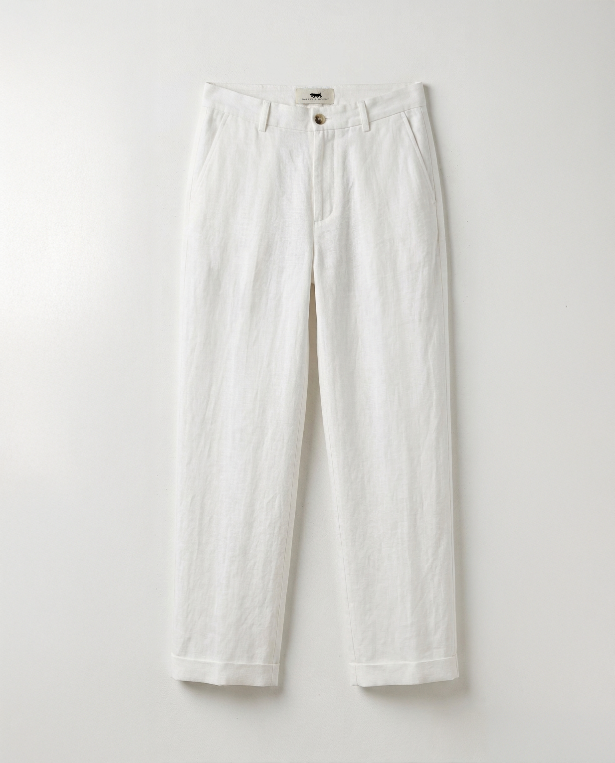 Pantalón Lino Blanco