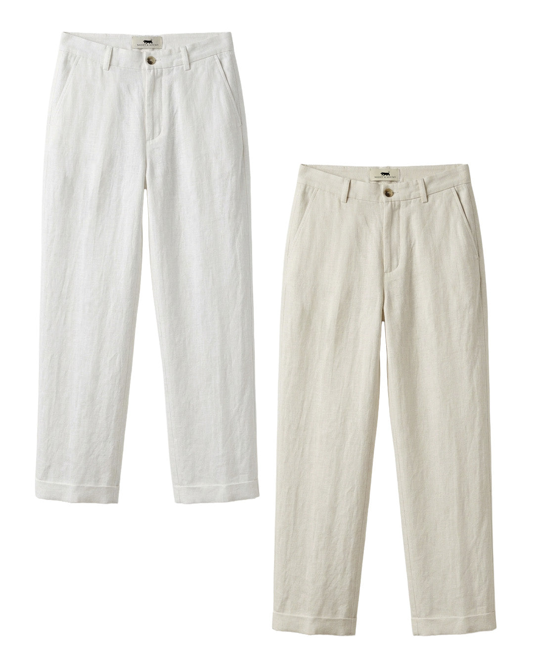Pack 2 Pantalones Lino