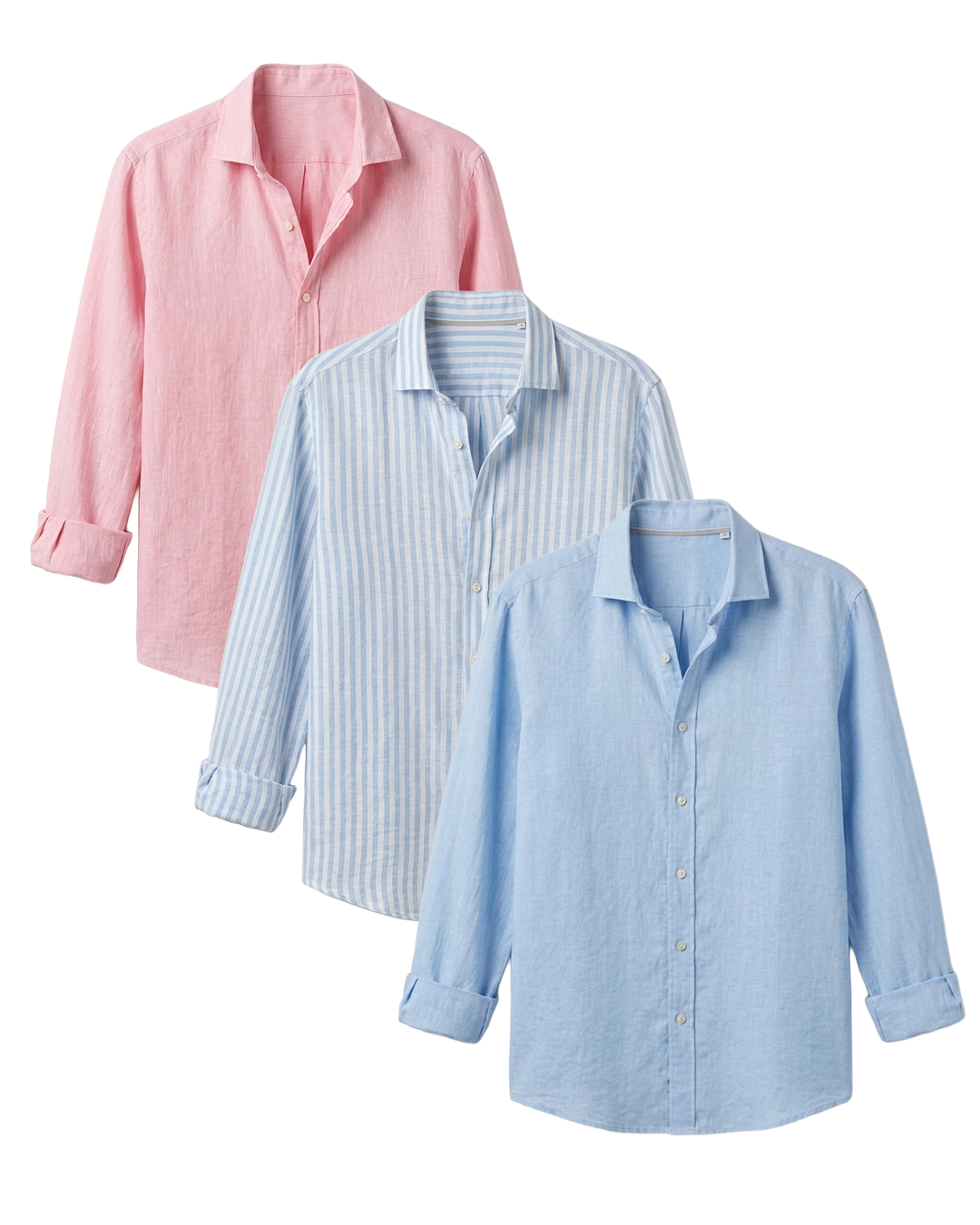 3x2 camisas lino
